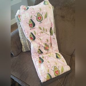 Adorable Avacado Throw-NWT